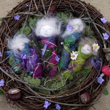 Baby faerie cocoons